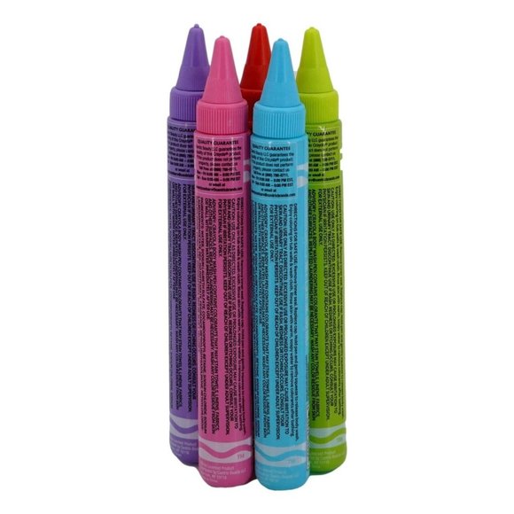 Crayola Colorful Assorted Body Wash Pens Multicolor Lot of 5 Children 3+ New - Picture 2 of 3